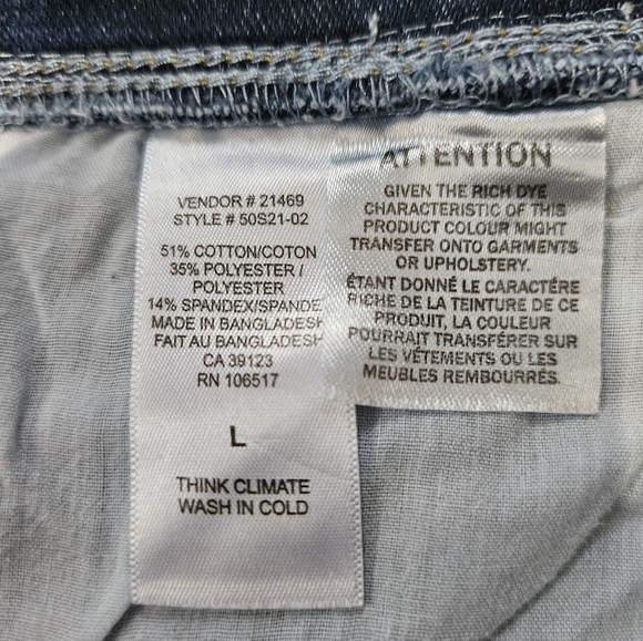 Northern Reflections Comfort Fit Denim Jegging size large - Picture 5 of 5